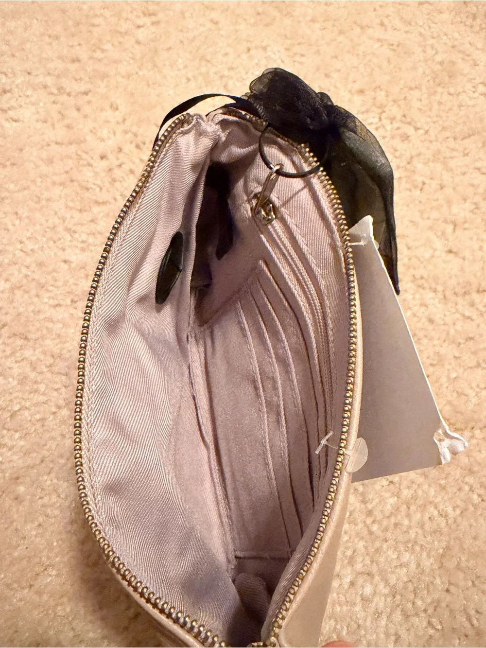 APT. 9 Beige Smartphone Charging Wristlet